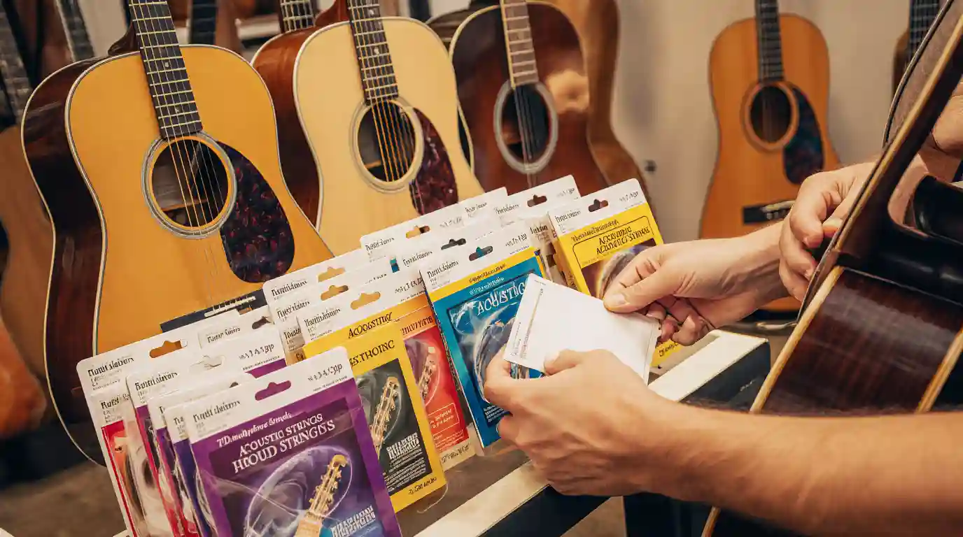 choisir ses cordes de guitare acoustique